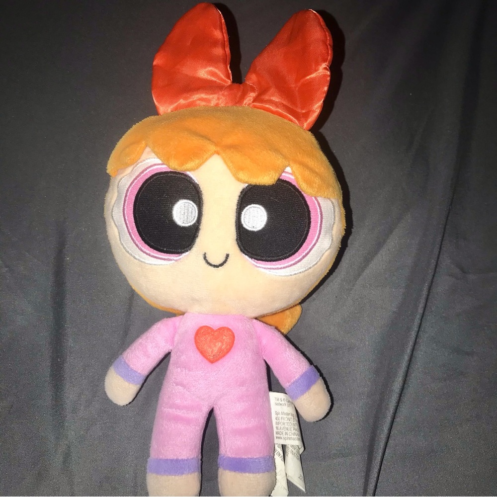 Powerpuff girls Blossom Spin Master 2017 Pink Pajama Plush